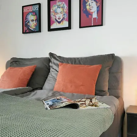 Lejlighed Neues Center Piano Mit Netflix