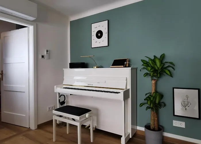 דירה Neues Center Piano Mit Netflix *